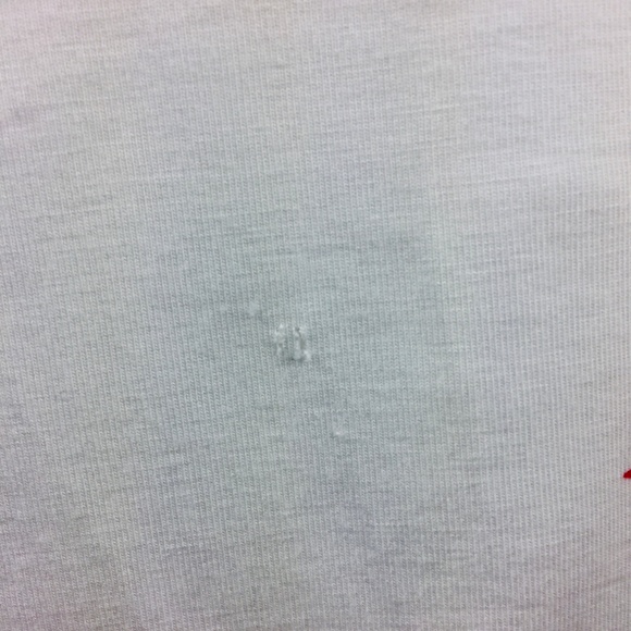 Talbots White Red Floral Square Neck Top - Picture 4 of 8